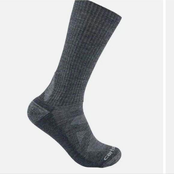 Carhartt Force Synthetic Blend Midweight Crew Socks- 3PK - Picture 2 of 4